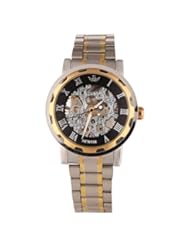 Watch: Yesurprise clock manually wound movement Mechanical Clock Men s Stainless Steel Wrist Watch Skeleton Watch Gift Gift reloj de montre de pulsera 1248-5 - Yesurprise