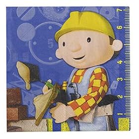 Bob the Builder Napkins (16) by Birthday Express