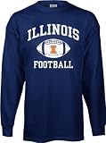 Illinois Fighting Illini Perennial Football Long Sleeve T-Shirt
