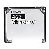 Hitachi 4GB CompactFlash+ Type II MicroDrive