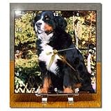 Dogs Bernese Mountain Dog - Bernese Mountain Dog - Desk Clocks