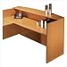 Reception Desk Shell Finish: American Dark Cherry
