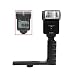 Electronics : Cameta Digital Slave Flash + Sunpak Grip Kit for Nikon Coolpix, Canon PowerShot, Panasonic Lumix, Fuji FinePix, Kodak EasyShare, Pentax Optio, Samsung, GE, Casio Exilim, Sony Cyber-Shot and Olympus Stylus Digital Cameras