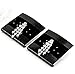 Adorox 200 Piece Black Earring Card Holders with Back Hook – Perfect for Earring Display and Organization