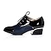 Carol Shoes Women's Mid Heel Lace up Oxfords Shoes