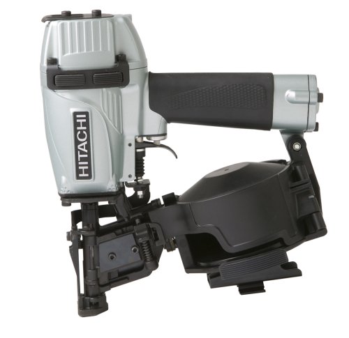 Hitachi NV45AE Coil Roofing Nailer with Side Load Magazine - Hitachi - HI-NV45AE - ISBN:B0011917L0