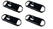 Lot of 4 V cut Cigar Cutters Stainless Steel Blades ABS plastic Double blades