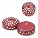 Cranberry Scented Jeweled Round Tin Keepsake Candle