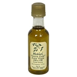 Melina's Green Gold Extra Virgin Olive Oil From Greece, 1.5-Ounce Bottles (Pack of 6)