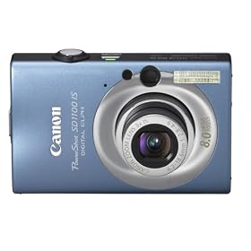 Canon PowerShot SD1100IS 8MP Digital Camera with 3x Optical Image Stabilized Zoom