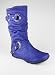 Buckle Trim Suede Boot