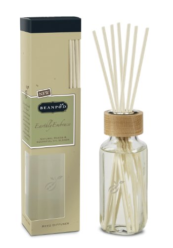 Detail image Beanpod Candles Earthly Embrace, 3.8 Oz Reed Diffuser,3.8-Ounce