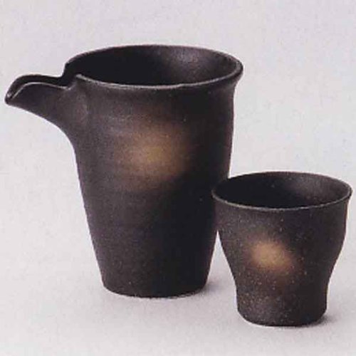 冷酒セット　酒器・ぐい呑みのセット　備前　片口　陶器　美濃焼