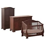 300 Series Two Piece Crib Set in Espresso