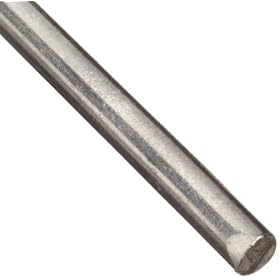 Stainless Steel 17-4 Wire, Condition A, Straightened, 0.016" Diameter, 72" Length (Pack of 1)