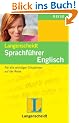 Langenscheidt Sprachf�hrer Englisch: F�r alle wichtigen Situationen auf der Reise. Mit vereinfachter Lautschrift
