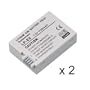 2 Pack LP-E8 LPE8 Equivalent Battery for Canon EOS Rebel 550D, Rebel T2i