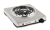 Toastess THP-517 Electric Single-Coil Cooking Range, Stainless Steel