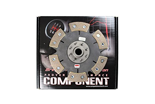 Competition Clutch 6 Puck Solid Ceramic Disc for Honda 1.6l B16, 1.8l B18, 2.0l B20