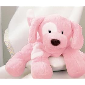 Gund Dog Spunky - Pink by Baby Gund