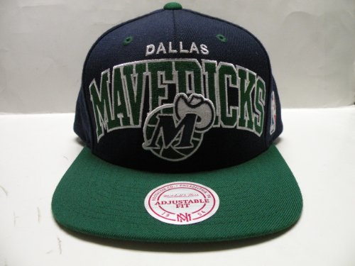 Mitchell and Ness NBA Dallas Mavericks Arch 2 Tone Retro Snapback Cap