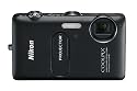 Nikon デジタルカメラ COOLPIX (クールピクス) S1200pj ブラック S1200PJ BK