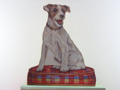 Jack Russell Terrier Door Stop - Wooden Decorative Pet Dog