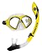 U.S. Divers Adult Admiral 2 LX Mask/Island Dr Snorkel (Yellow)