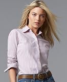 Tommy Hilfiger Long-Sleeved Harvest-Stripe Oxford Shirt