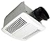 KAZE APPLIANCE Ultra Quiet Bathroom Exhaust Ventilation Fan CFL Light and Night Light (90 CFM, 0.3 Sone)