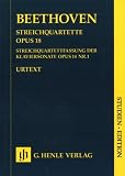 Produkt-Bild: Quartette Op 18/1-6. Streicher, Partitur