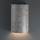 Ambiance Closed Top Small Cylinder Outdoor Wall Sconce Finish: Navarro Red