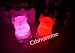 7 Color 2pc Cute Cow Christmas Gift Changing LED Candle Lights