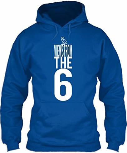 Views from the 6 shirt-Shirts for gifts, hiphop mucsic t shirts Hoodies (M,Royal)
