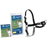 PetSafe Easy Walk Dog Harness, Petite/Small, Black/Silver