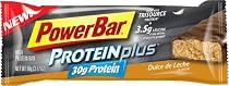 Powerbar Protein Plus - 30g Protein - Dulce De Leche, 3.17oz Bars (Pack of 12)