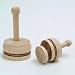 Polish Wooden Butter Mold - Round with Plunger