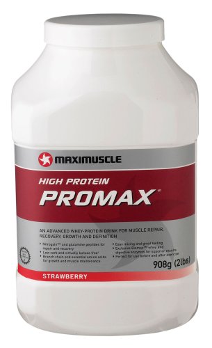 Maximuscle Promax 908g - Strawberry Dietary Supplement (Price per 100g / 3.37)