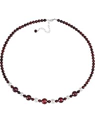 Freshwater Cultured Pearl 18" Necklace in Sterling Silver