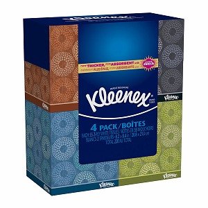 Kleenex Facial Tissue Upright 4 pack