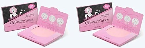 Hollywood Fashion Secrets Oil Blotting Tissues (2 Pack) by Hollywood Fashion