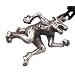 Werewolf Wolf Man Wolfman Real Pewter Pendant Necklace