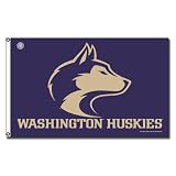 Washington Huskies 3X5 Banner Flag