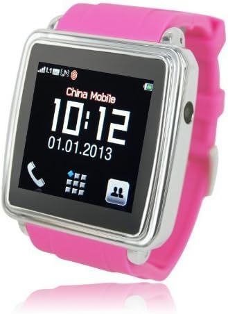 PGD Mobile Phone Watch + Bluetooth Smartwatch Sync For Smartphone MP4 Camera (black)