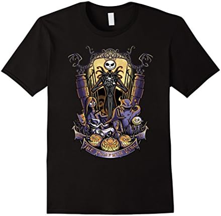 Men's King of the Pumpkin Patch Shirt | Halloween T-shirt 2XL Black