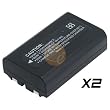 2PK EN-EL1 Battery 1000mAh for Nikon Coolpix 995 885 by eForCity