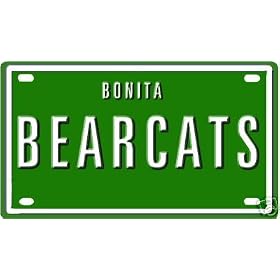 Bonita High School - La Verne, CA Booster Club License Plate