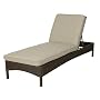 Outdoor Patio Home Rolston Wicker Chaise Lounge
