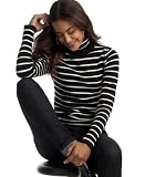 Energie Striped Turtleneck Sweater