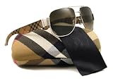 AUTHENTIC BURBERRY SUNGLASSES B BE 3042 1005/13 BLACK BE3042